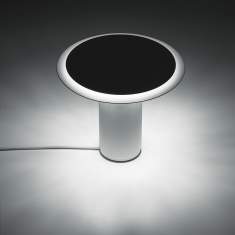 Tischlampe elegant Tischlampen Designer Tischleuchten weiss Schätti Leuchten GLARONA Tischleuchte