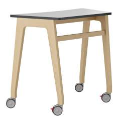 Rolltisch zum Funktionsessel Holz Rolltische NC Nordic Care John Tisch