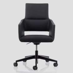 Drehsessel schwarz Drehstuhl Home Office Stuhl Konferenzsessel Köhl ARTISO XL