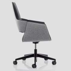 Drehsessel grau Drehstuhl Home Office Stuhl Konferenzsessel Köhl ARTISO XL