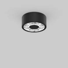 Zylindrische Deckenanbauleuchte schwarz Deckenleuchten LED XAL MITA circle 160