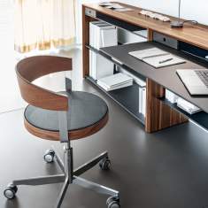 Girsberger Bürostuhl Design Bürodrehstuhl ergonomisch Girsberger, G 125 Drehstuhl