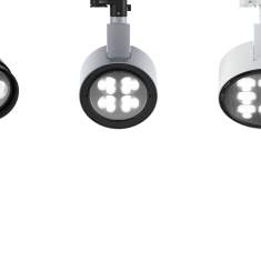 LED Deckenlampe moderne Strahler Büroleuchte LED Strahlersystem, ERCO, Parscan