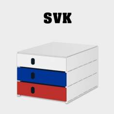 Schubladensysteme Schubladenbox Styro styroval pro Länderbox Slowakei