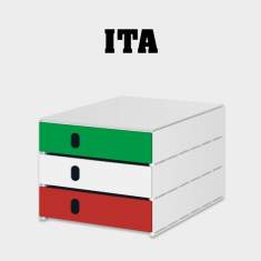 Schubladensysteme Schubladenbox Styro styroval pro Länderbox Italien