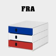 Schubladensysteme Schubladenbox Styro styroval pro Länderbox Frankreich
