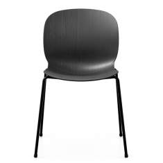 Besucherstuhl stapelbar Besucherstühle schwarz Cafeteria Stuhl Konferenzstuhl profim Noor