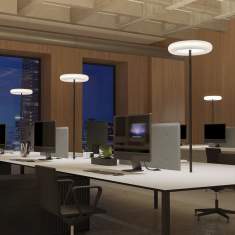 LED Tischaufbauleuchte Büro Tischaufbauleuchten Belux Oto