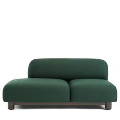 Lounge SItzmoebel gruen Loungesofa modular Sofa Coalesse Ensemble Lounge System