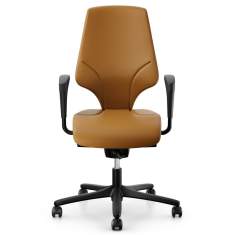 Bürostuhl Leder Büro Drehstühle ergonomisch Flokk giroflex 64 Drehstuhl