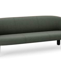 Loungesofa dunkelgrün Sofa Lounge Sitzmöbel Materia Aura