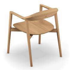 Besucherstuhl Holz Besucherstühle Massivholzstuhl Cafeteria Stuhl Holzschale Sedus se:cafe wooden chair