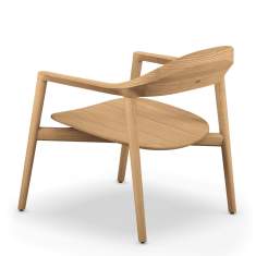 Loungesessel Holz Sessel Lounge Sitzmöbel Sedus se:cafe wooden lounge chair