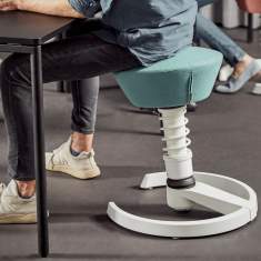 Ergonomischer Bürostuhl Schreibtischstuhl ergonomisch Büro Hocker aeris Schreibtischhocker swopper