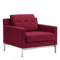 Sessel rot Loungesessel Coalesse, Milbrae