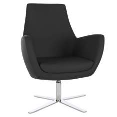 Loungesessel Stoff schwarz Büro Clubsessel Design Loungemöbel,, SMV Sitz- & Objektmöbel, XIS Usual