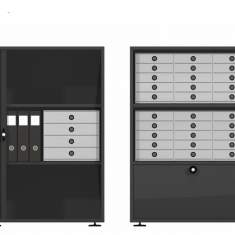 Schubladensysteme Ordnungssystem Büro Bigla orgaBox