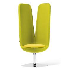 Designer Sessel gelb Loungesessel, Skandiform, Petals