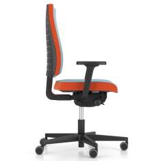 Bürostuhl orange Drehstuhl Büro Drehstühle Bürostüle mit Armlehnen SITAG X-Line